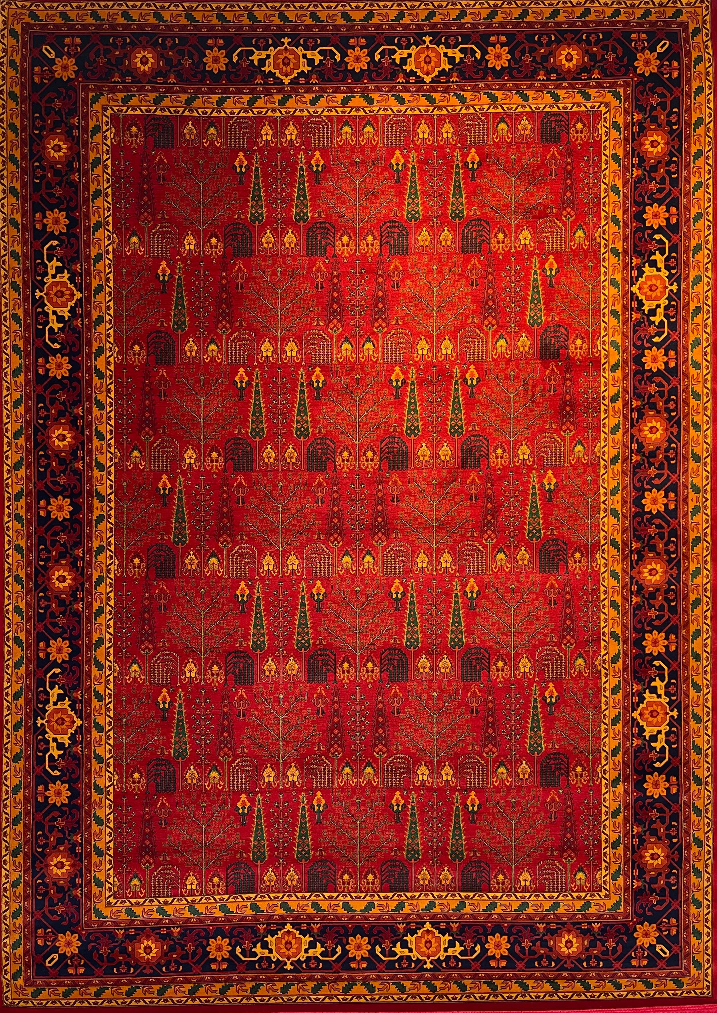 فرش ماشینی گبه بلوچ روناسی 700 شانه کد 709