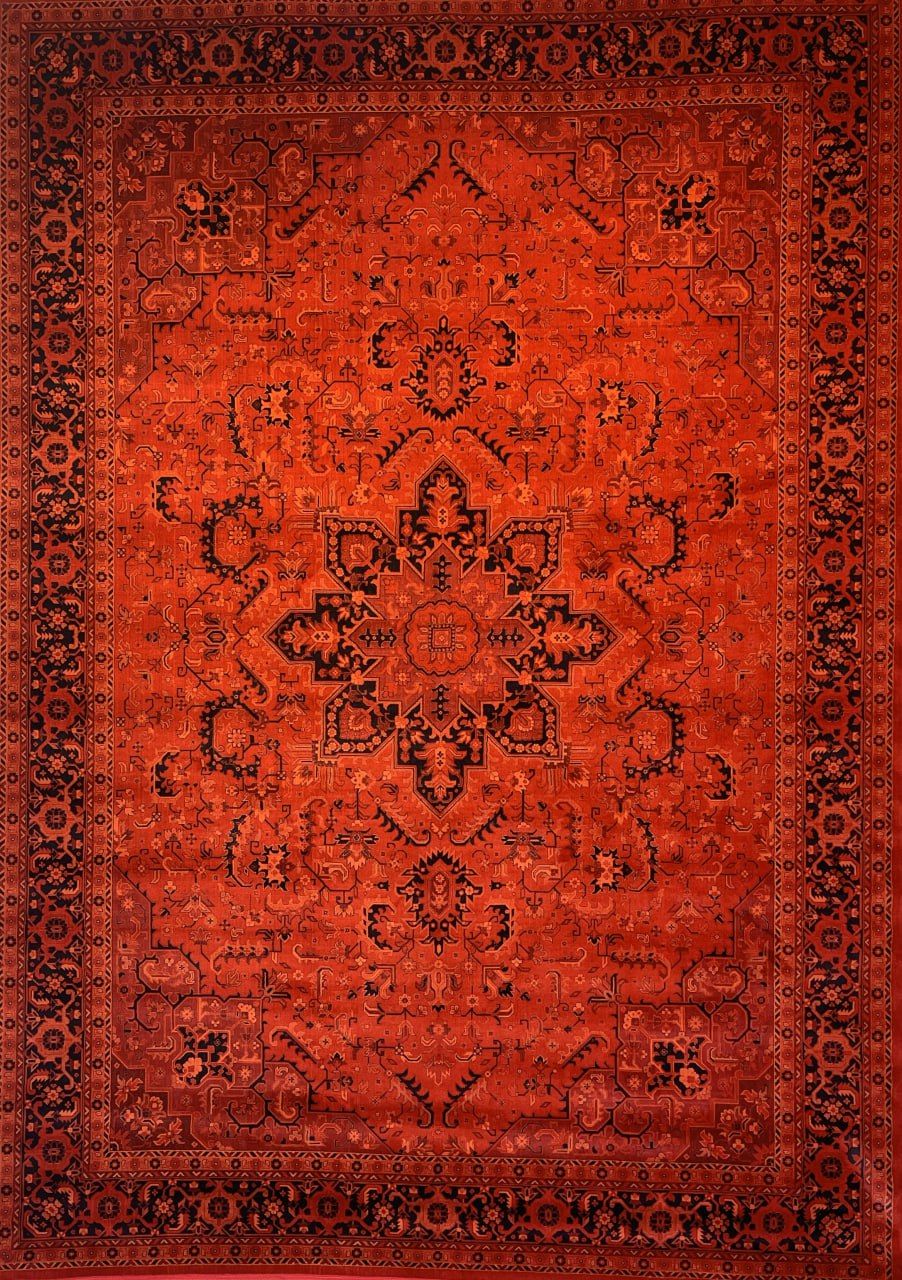 فرش ماشینی گبه بلوچ لاکی 700شانه کد 827