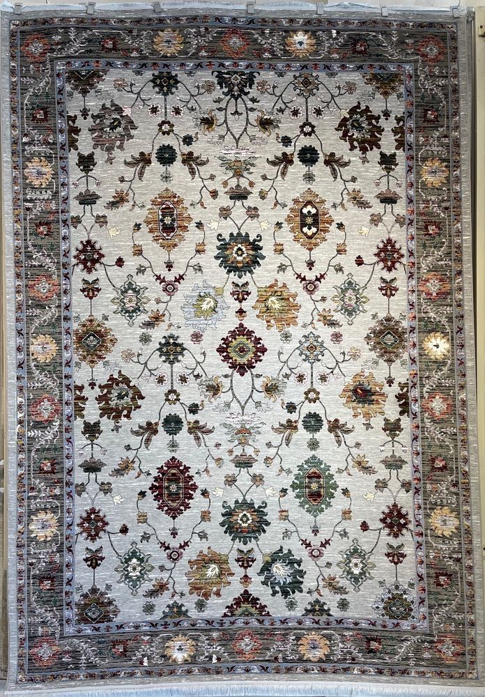 فرش ماشینی سلطان آباد سیلور 1200 شانه