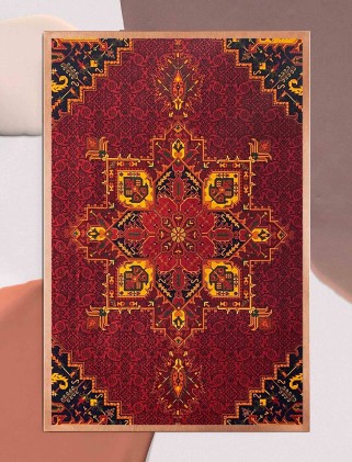 فرش ماشینی گبه بلوچ روناسی 700 شانه کد 706