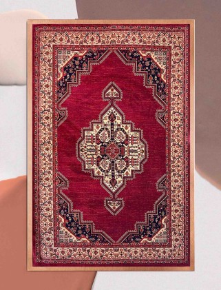 فرش ماشینی گبه بلوچ لاکی 700 شانه کد 820