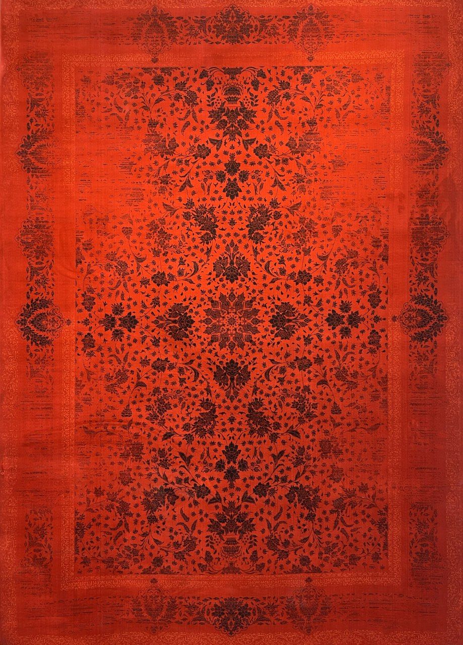 فرش ماشینی گبه بلوچ لاکی 700شانه کد 830