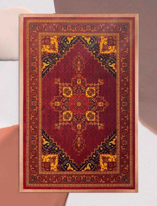 فرش ماشینی گبه بلوچ روناسی 700 شانه کد 706