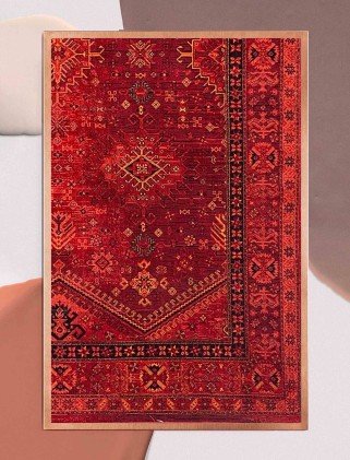 فرش ماشینی گبه بلوچ لاکی 700 شانه کد 816