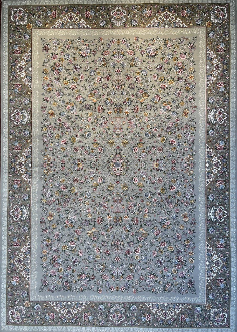 فرش ماشینی رزا سیلور 1200 شانه