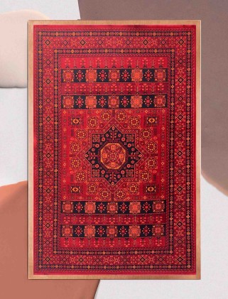 فرش ماشینی گبه بلوچ لاکی 700 شانه کد 825