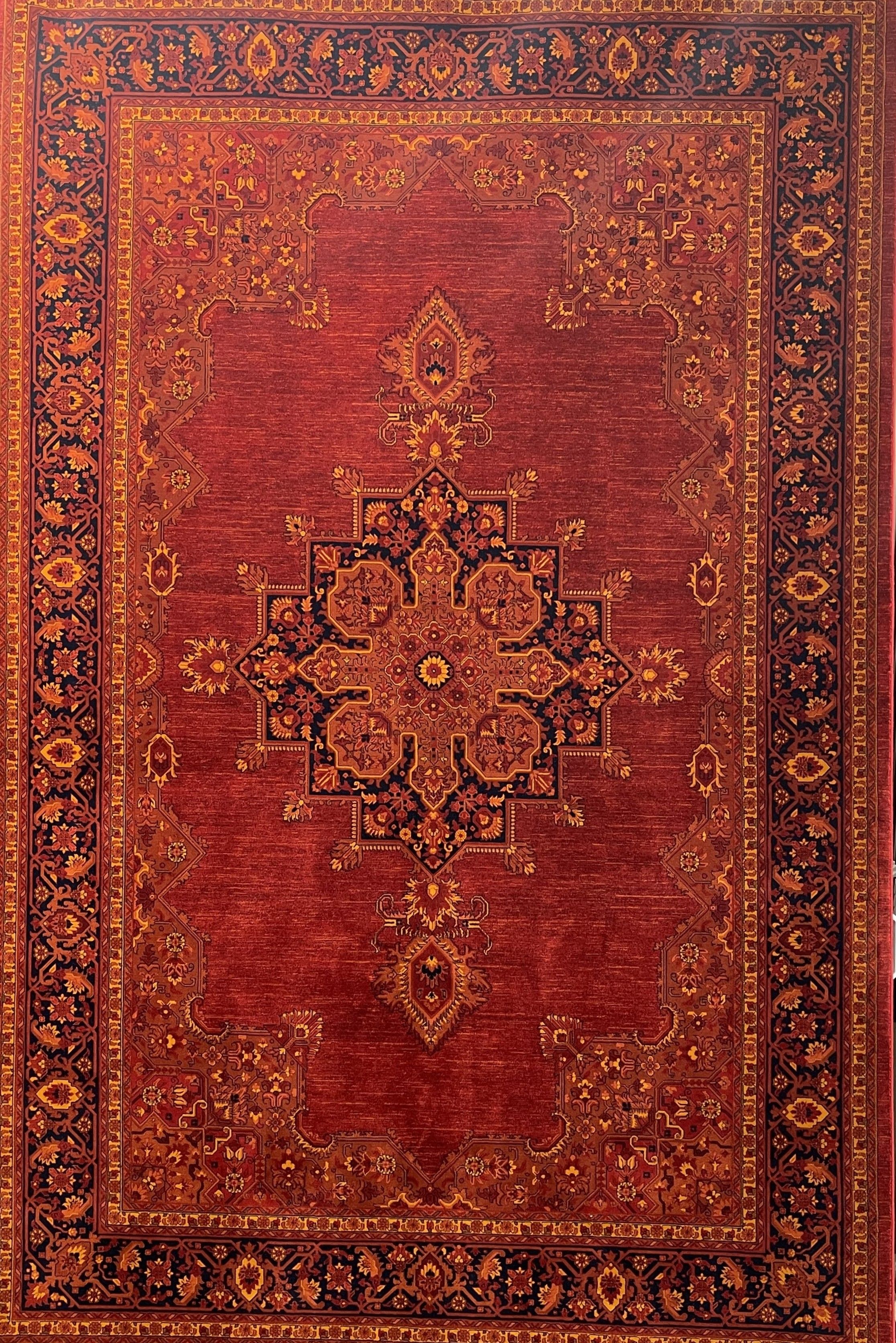 فرش ماشینی گبه بلوچ لاکی 700 شانه کد 2806