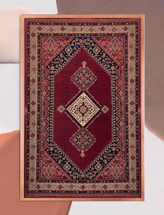 فرش ماشینی گبه بلوچ لاکی 700 شانه کد 803