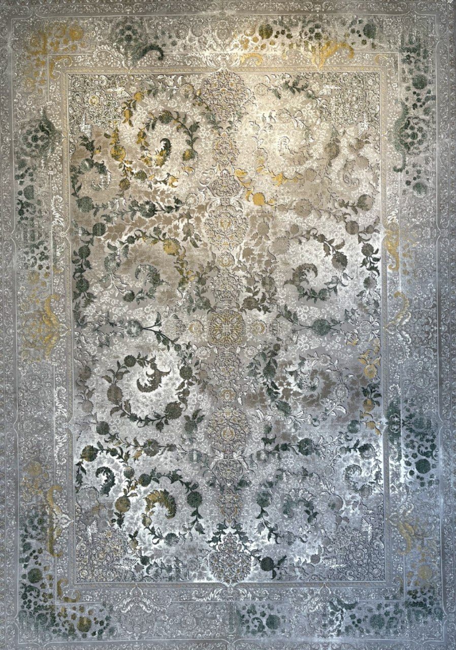 فرش ماشینی گیلاوا سبز 1200 شانه 